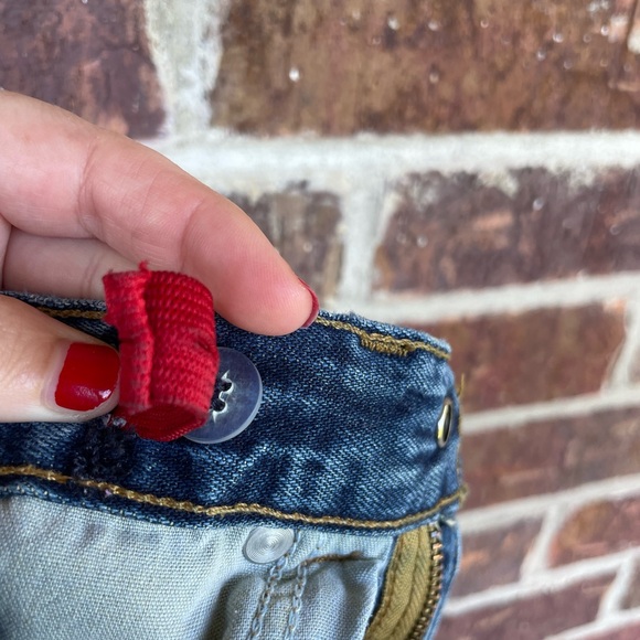 Little Boy’s Arizona Destroyed Bootcut Jeans Size 4 Slim - Picture 11 of 13